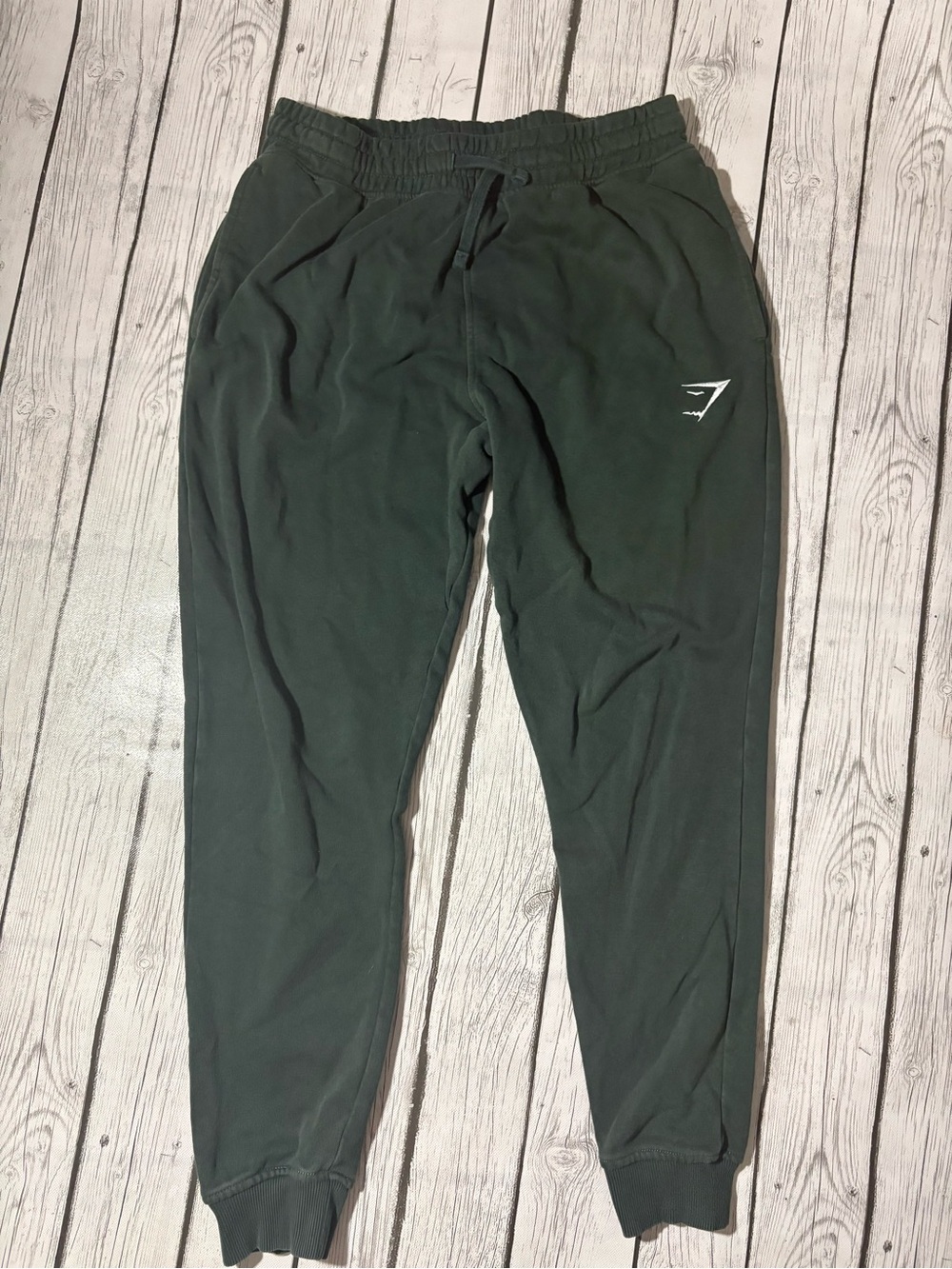 Gymshark Women’s Alpine Green Training Jogger Pants Size small Stretch Gym